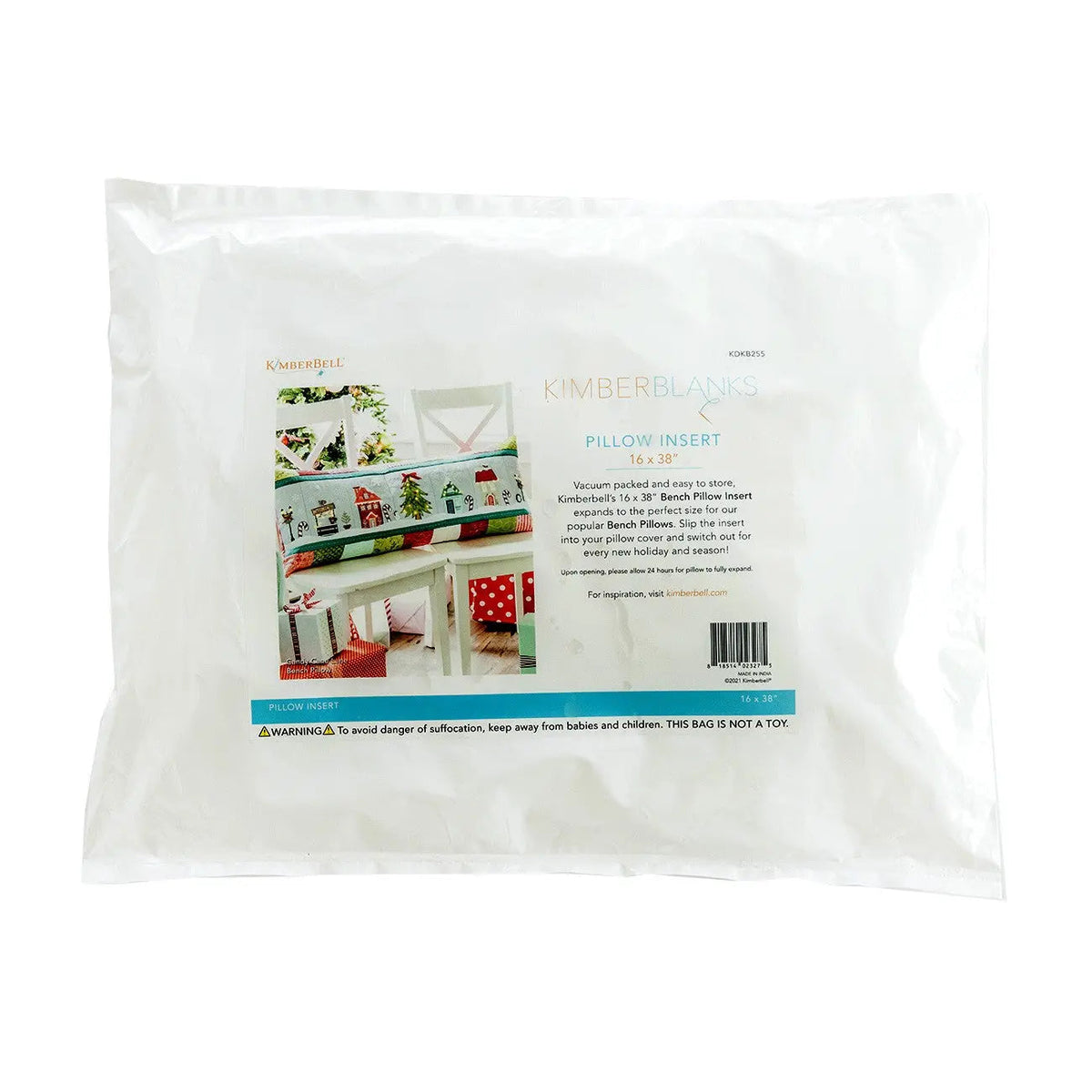 Pillow Form Insert 16in x 38in