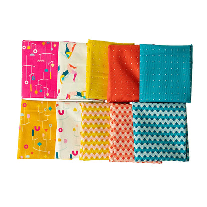 Pivot Fat Quarter Bundle - Set of 10