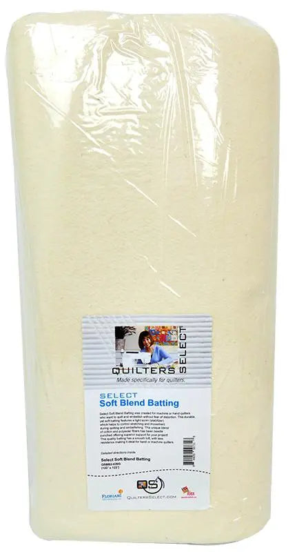 Quilters Select Blend Batting 122" x 122" - King Cut