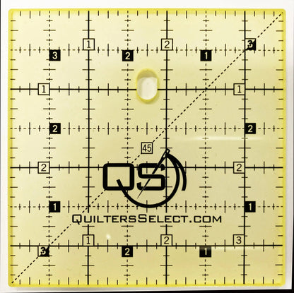 Quilters Select Non-Slip Ruler 3.5"x 3.5"