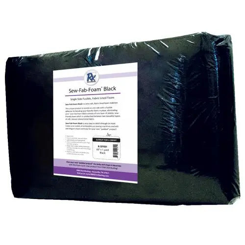 RNK BLACK Sew Fab Foam - Fusible ~60" x 1 yard