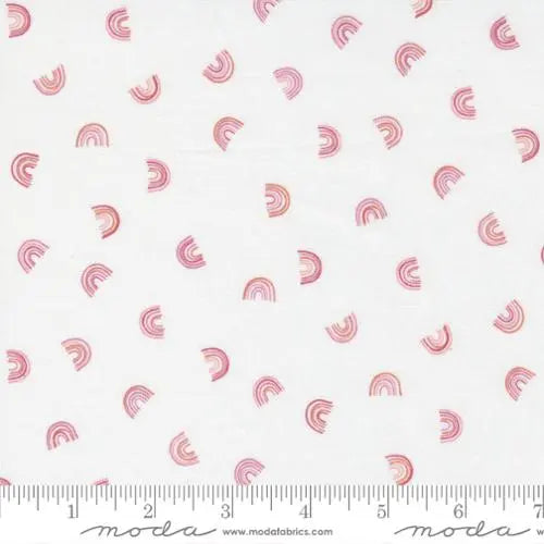 Renew Rainbow Strawberry 44"/45" Fabric Per Yard