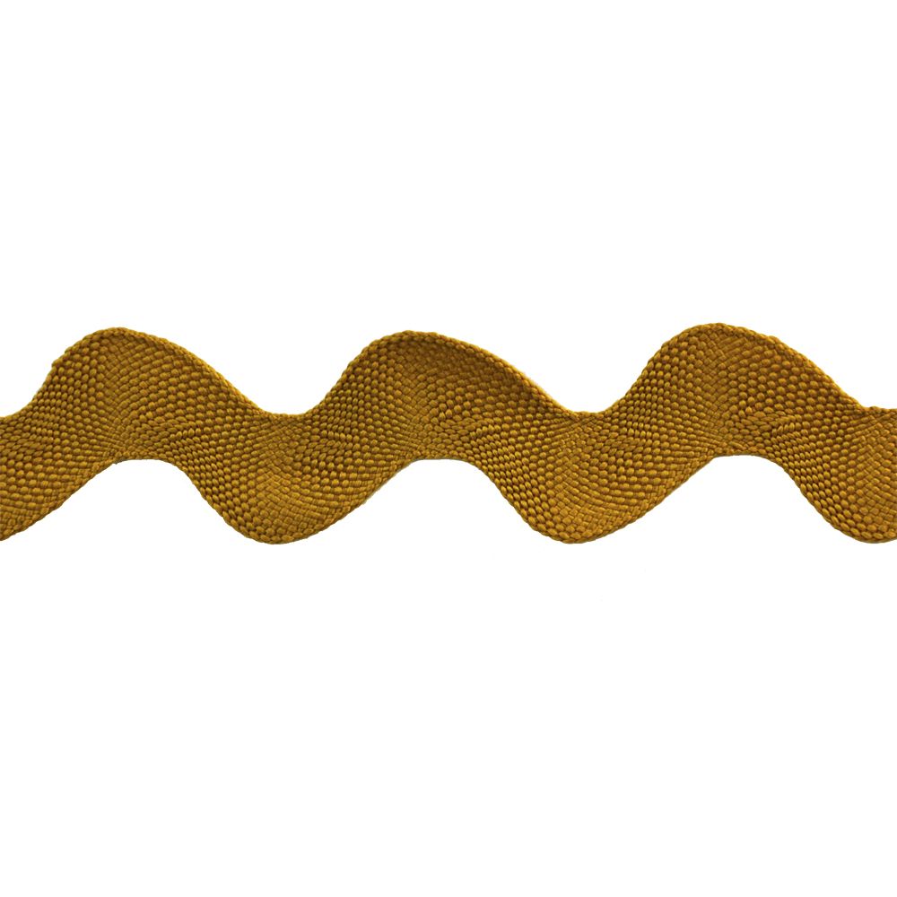 Rick Rack Collection - 1 1/4" Width (10 Yard Roll) - BRC-20MM-10 Gold