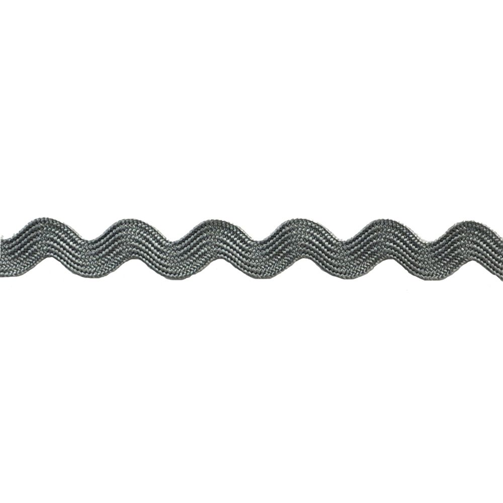 Rick Rack Collection - 3/8" Width (25 Yard Roll) - BRC-5MM-11 Silver