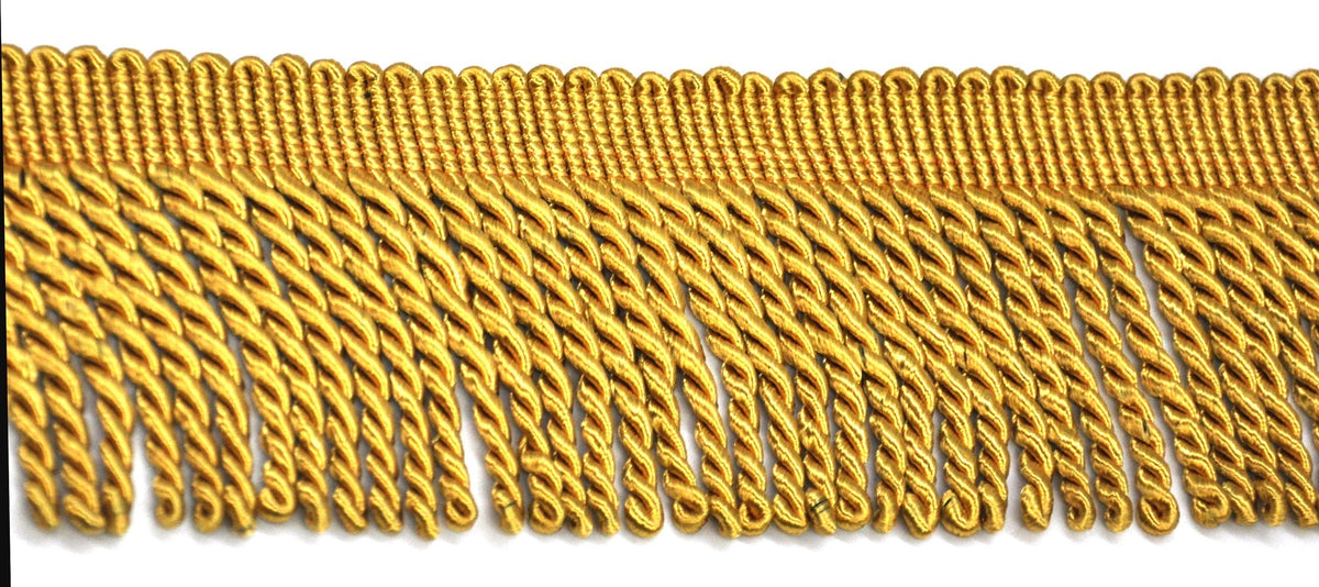 Softer Collection 4" Bullion Fringe - 15 Yard Bolt - Multiple Colors BF-4043