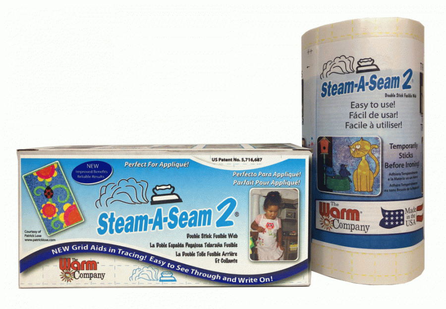 Steam-A-Seam 2® Double-Stick Fusible Web – 12" x 40 Yard Bolt