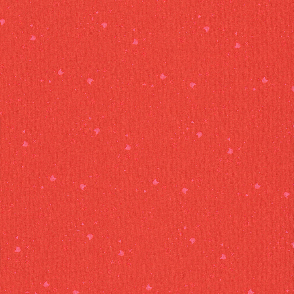Dear Stella Kitty Litter Watermelon Cotton 43"/44" Fabric Per Yard