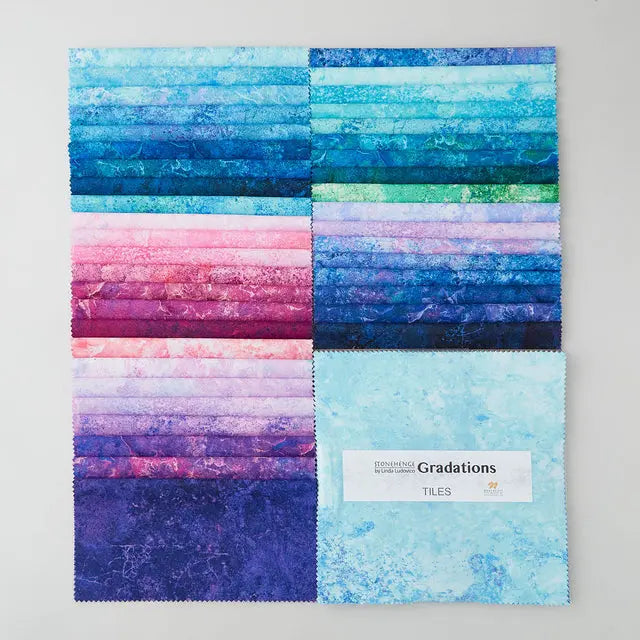 Stonehenge Gradations II Crystal Tiles