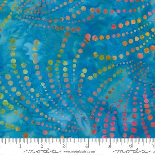 Sunburst Batiks Pool 4370-36 Cotton 44"/45" Fabric Per Yard
