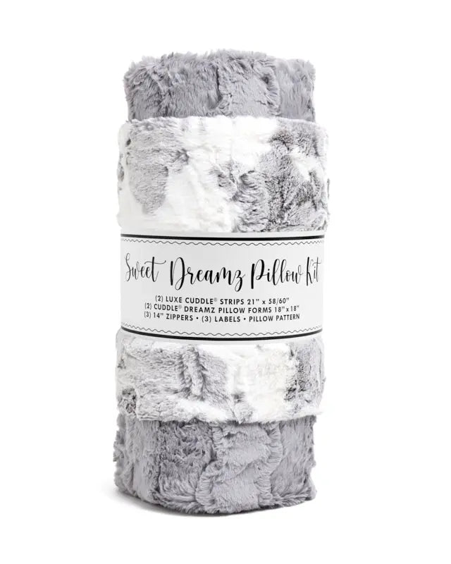 Sweet Dreamz Luxe Cuddle Baby Calf Graphite Pillow Kit