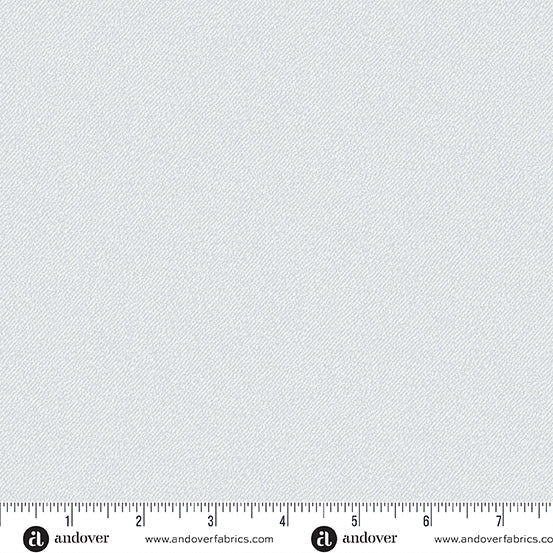 White & Grey Phosphor Cotton Wideback Fabric Per Yard
