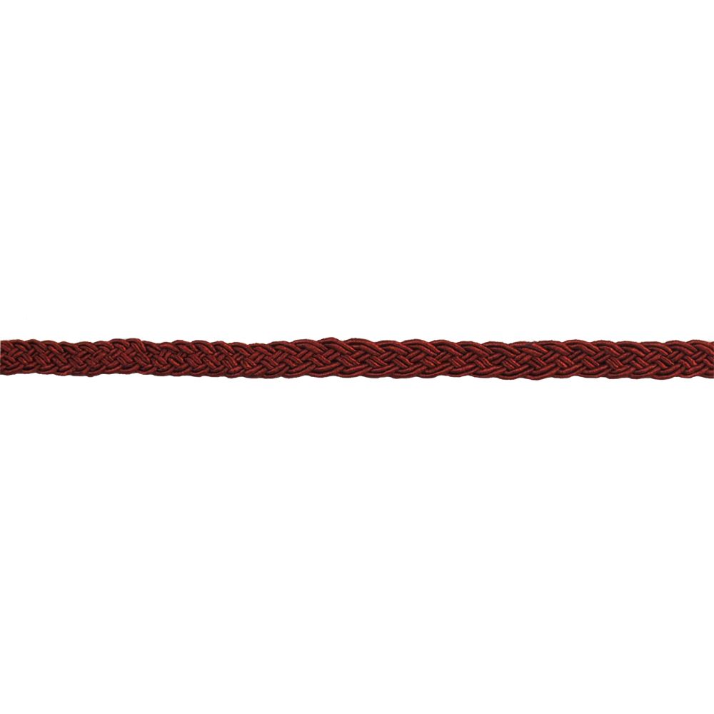 Woven Gimp Collection - 3/8" Width (50 Yard Roll) - BR-715-88 Dark Brick