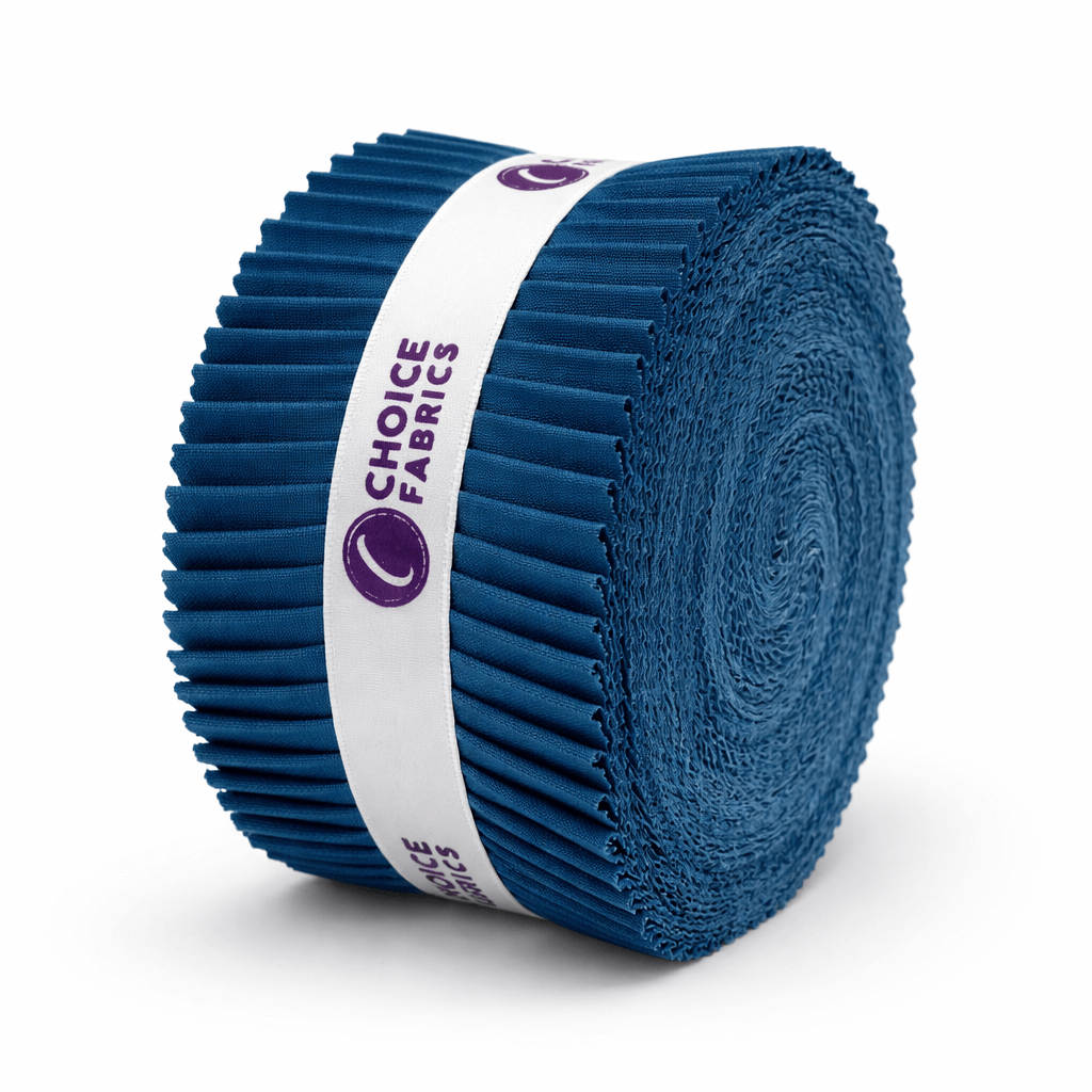 Supreme Solids - 2.5" Roll - Blue Jay (40 Strips)