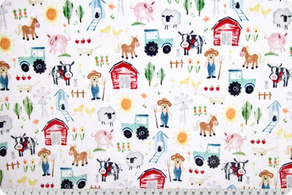 Farmer Ted Digital Cuddle Multi 58/60" Fabric Per Yard