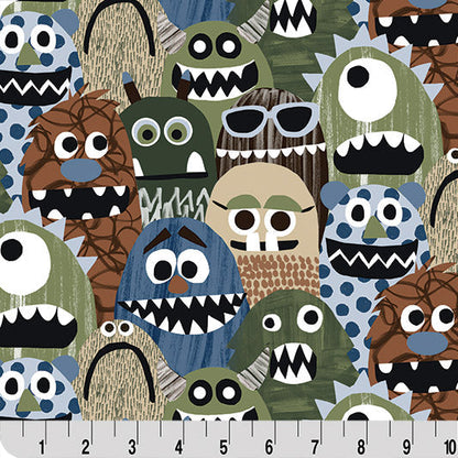 Digital Cuddle Loden Tickle Monster 58"/60" Fabric per yard