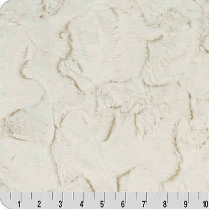 Luxe Cuddle Frosted Hide Camel 58"/60" Fabric per yard