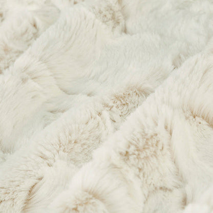 Luxe Cuddle Frosted Hide Camel 58"/60" Fabric per yard