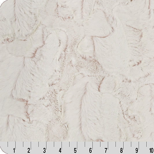 Luxe Cuddle Frosted Hide Rosewater 58"/60" Fabric per yard