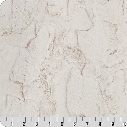 Luxe Cuddle Frosted Hide Rosewater 58"/60" Fabric per yard